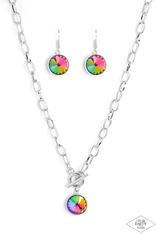 She Sparkles On - Multi ~ Paparazzi Necklace