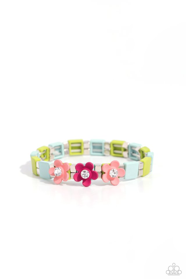 Sincerely Springtime - Multi  ~ Paparazzi Stretch Bracelet
