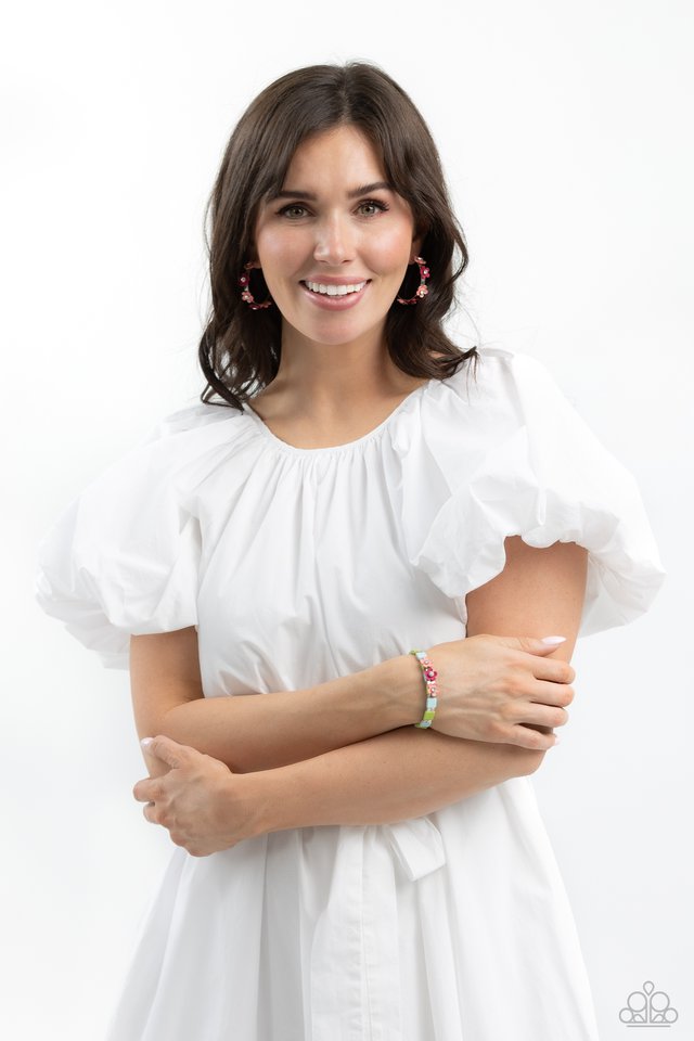 Sincerely Springtime - Multi  ~ Paparazzi Stretch Bracelet