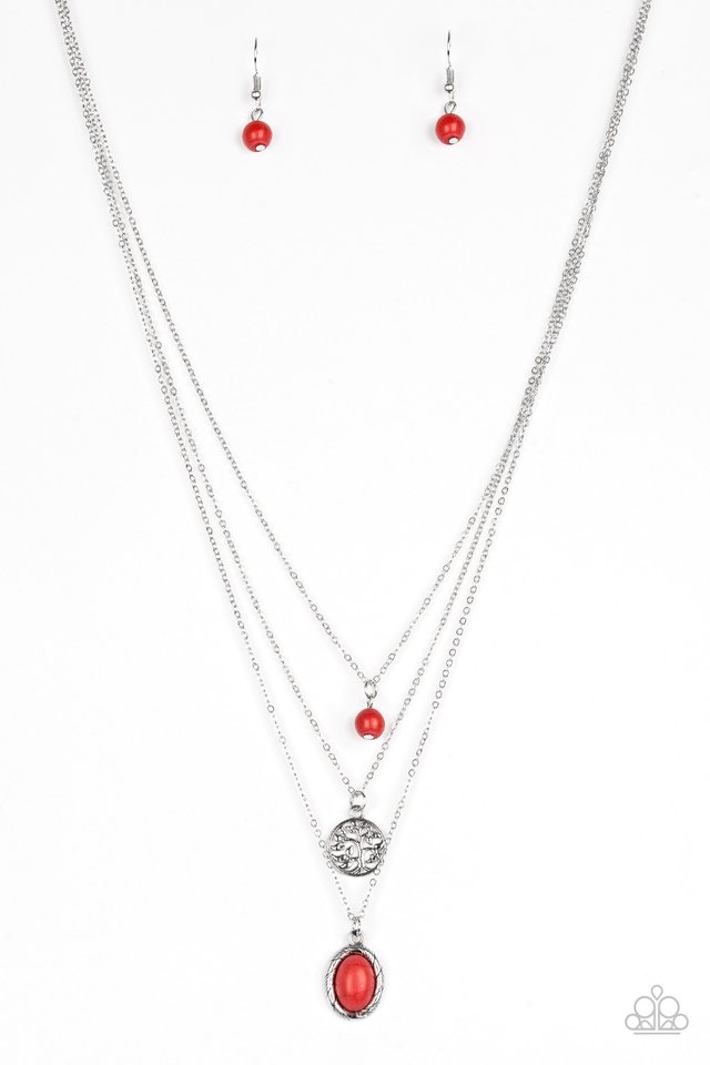 Southern Roots - Red  Necklace