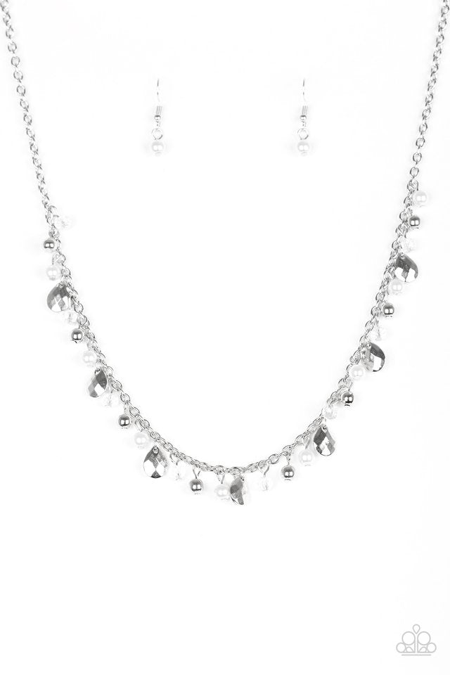 Springtime Sophistication - White Necklace