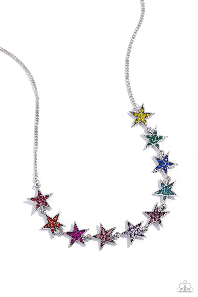 Star Quality Sensation - Multi  Necklace
