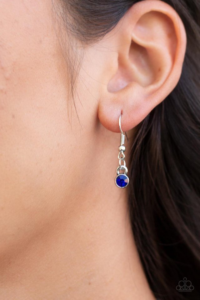 Star-Spangled Sass - Blue  Necklace