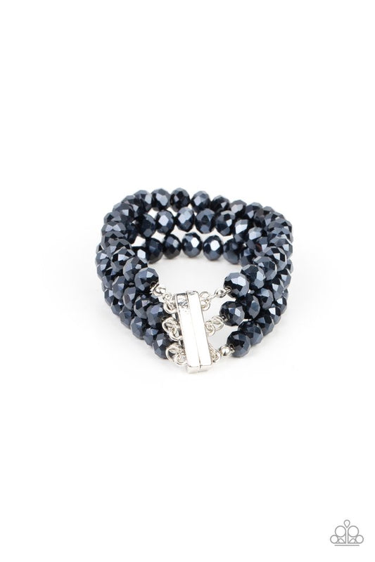 Supernova Sultry - Blue  ~ Paparazzi Bracelet