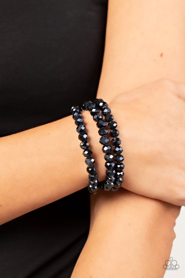 Supernova Sultry - Blue  ~ Paparazzi Bracelet