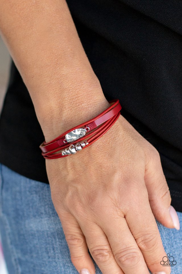 Tahoe Tourist - Red  Bracelet