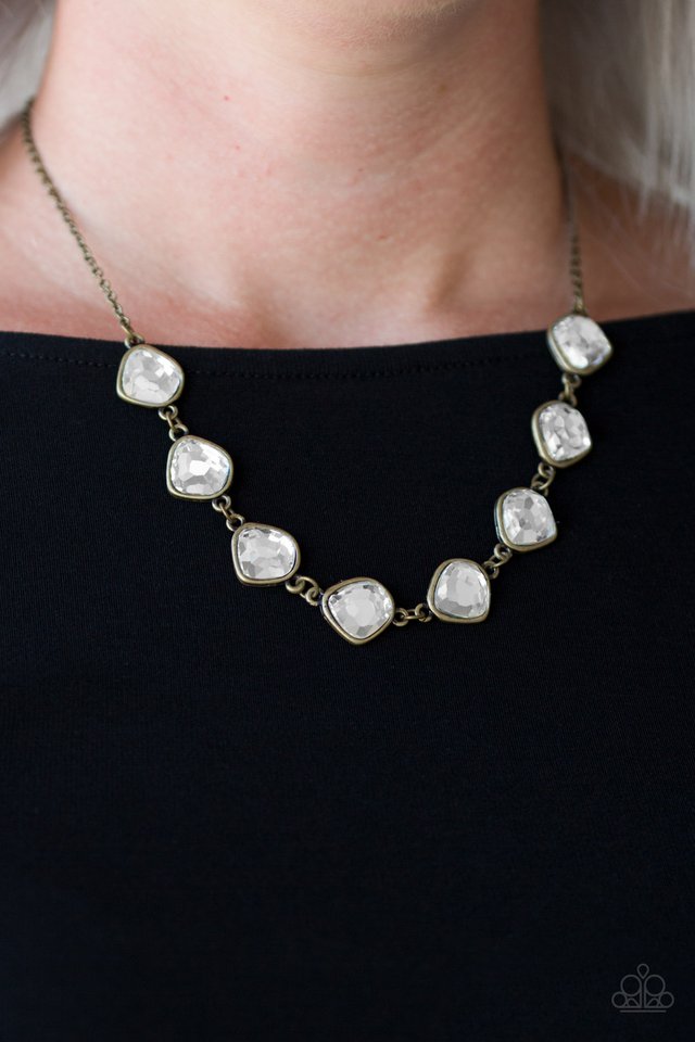 The Imperfectionist - Brass  Necklace