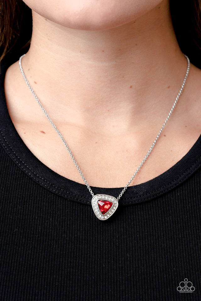 The Whole Package - Red  Necklace