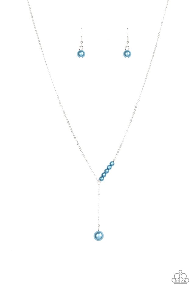 Timeless Taste - Blue  ~ Paparazzi Mid-Length / Layering (20–24") Necklace