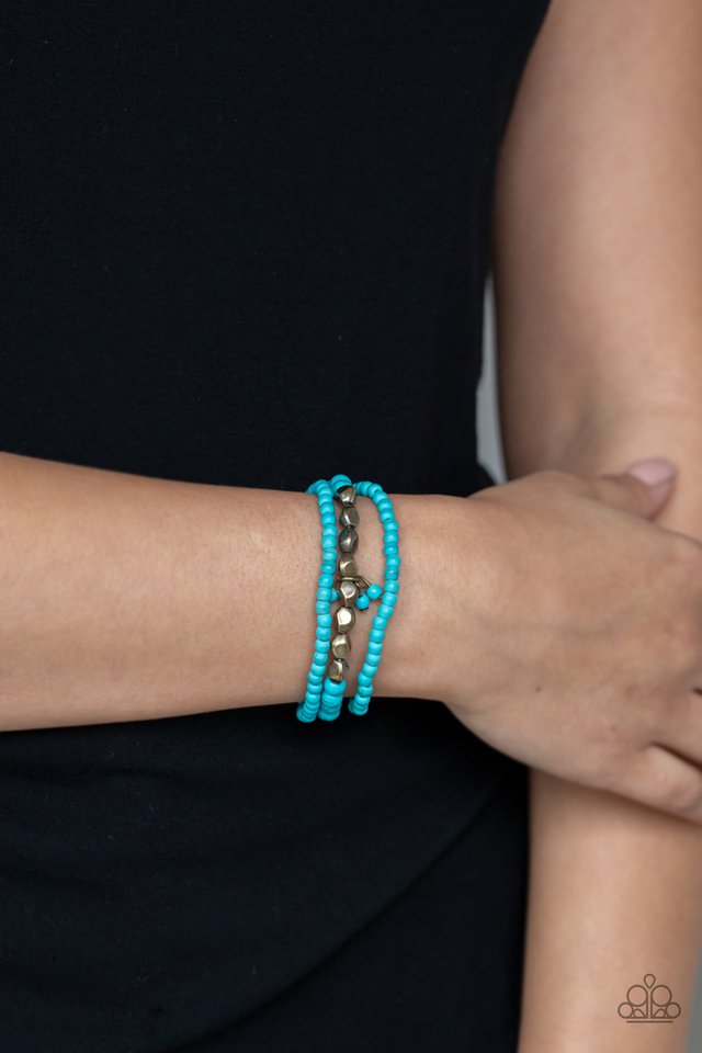 Tour de Tranquility - Brass  Bracelet