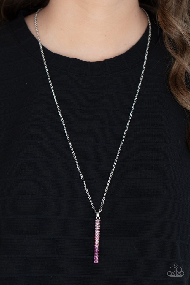 Tower Of Transcendence - Pink Necklace
