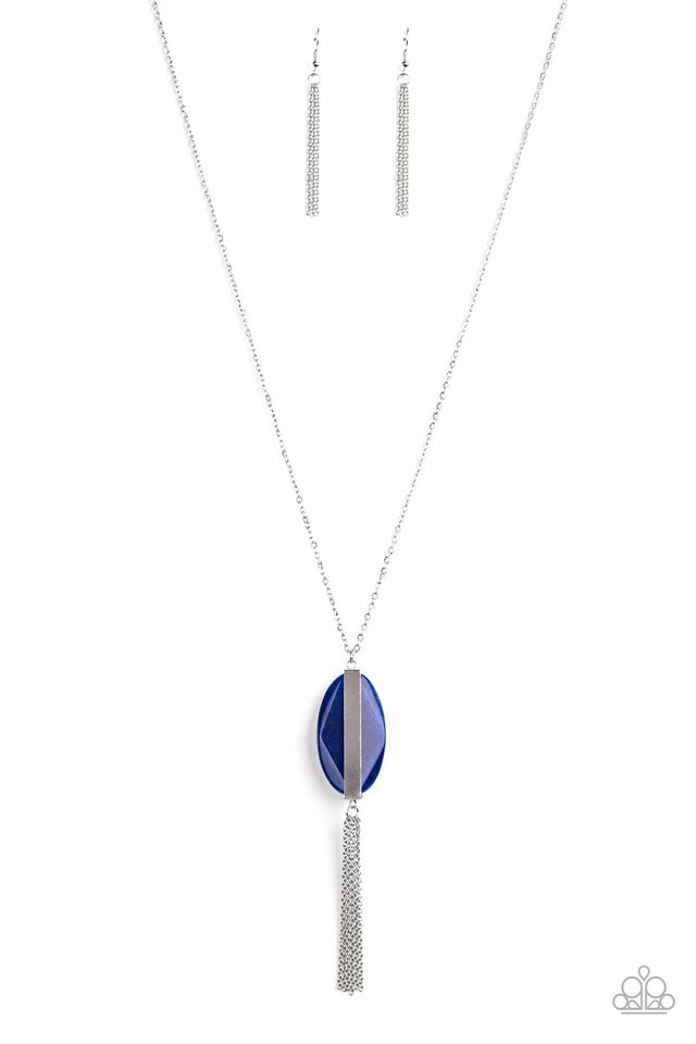 Tranquility Trend - Blue Necklace