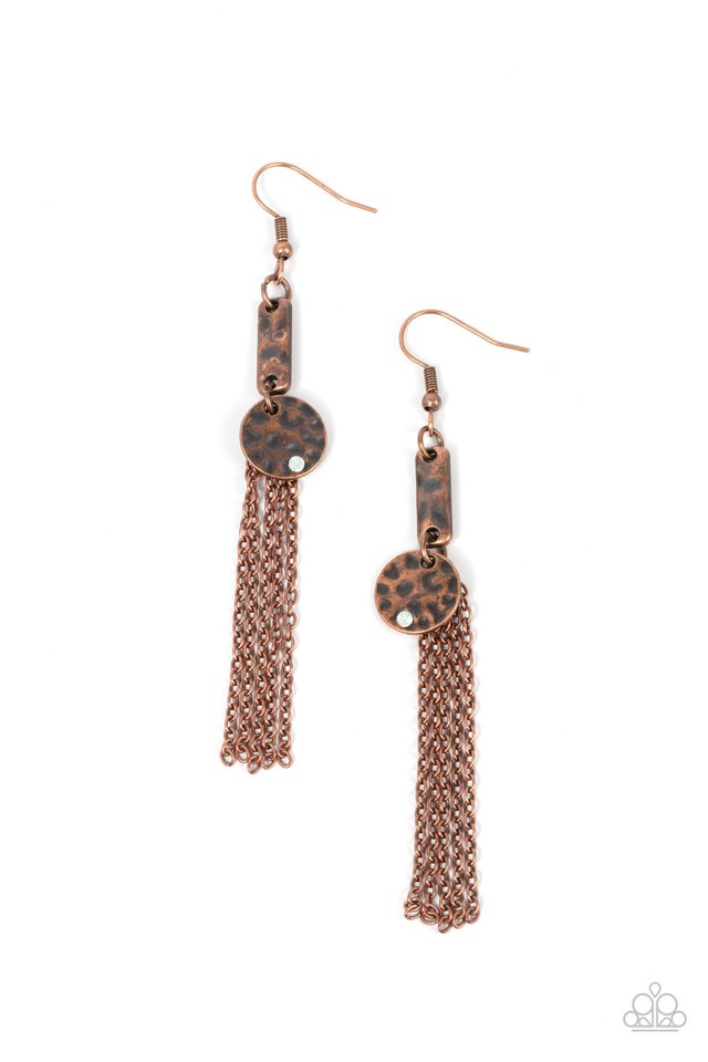 Twinkle Twinkle Little Trinket - Copper  Earrings