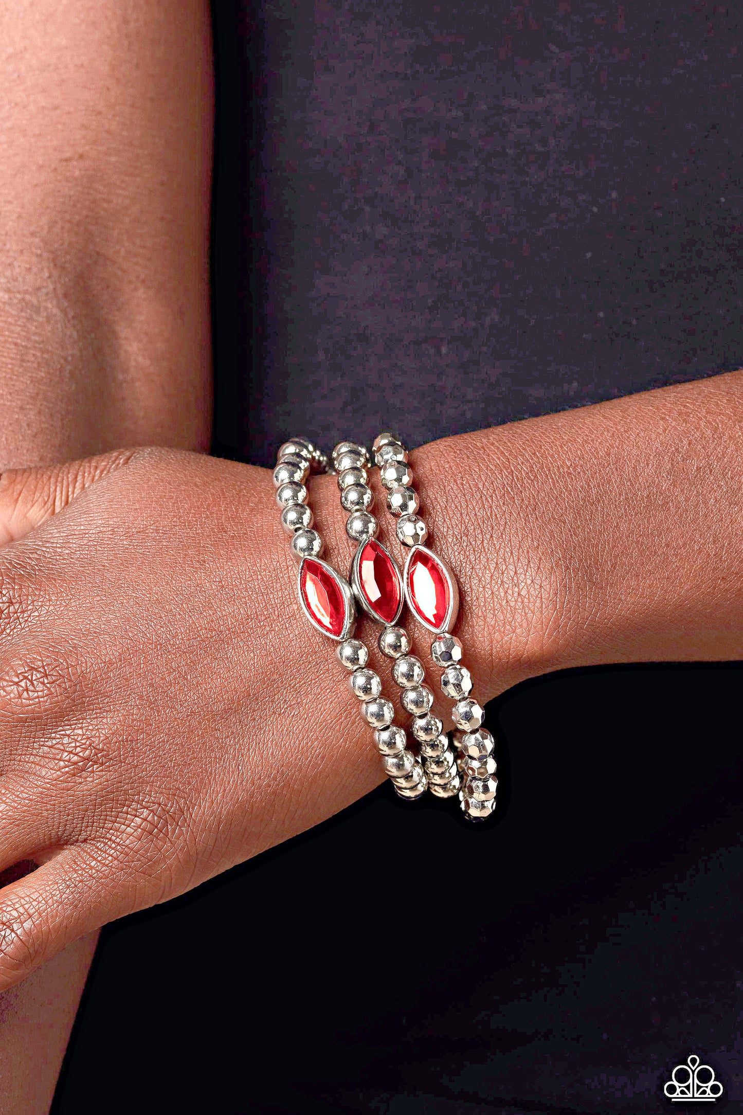 Twinkling Team - Red Bracelet