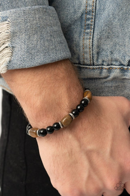 Unity - Brown  ~ Paparazzi Urban Bracelet