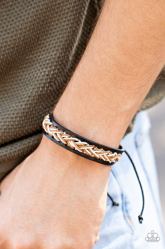 Urban Rambler - Brown  ~ Paparazzi Urban Bracelet