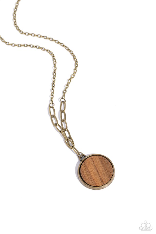 WOODnt Dream of It – Brass Necklace